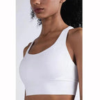 New High Quality Fabric Nylon Breathable Women Yoga Tops Bra Solid Color And Sports Wear Outdoor Exercise Clothes For Ladies Stevvex