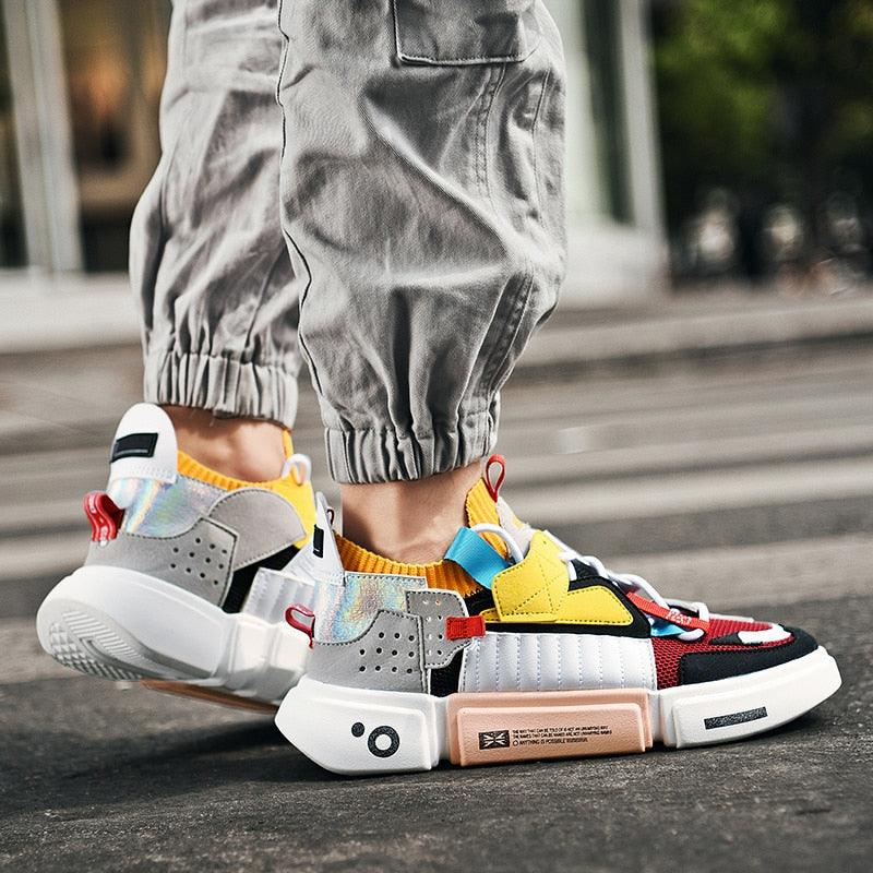 New High Quality Running  Breathable Athletic Sport Shoes Modern Design Comfortable Soft Jogging Sneakers Mesh Breathable Lightweight Cushioning Training Athletic Sneakers Stevvex