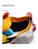 New High Quality Running  Breathable Athletic Sport Shoes Modern Design Comfortable Soft Jogging Sneakers Mesh Breathable Lightweight Cushioning Training Athletic Sneakers Stevvex