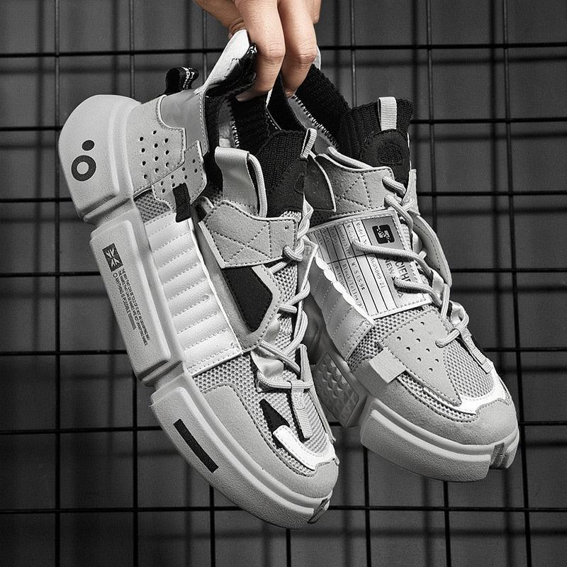 New High Quality Running  Breathable Athletic Sport Shoes Modern Design Comfortable Soft Jogging Sneakers Mesh Breathable Lightweight Cushioning Training Athletic Sneakers Stevvex