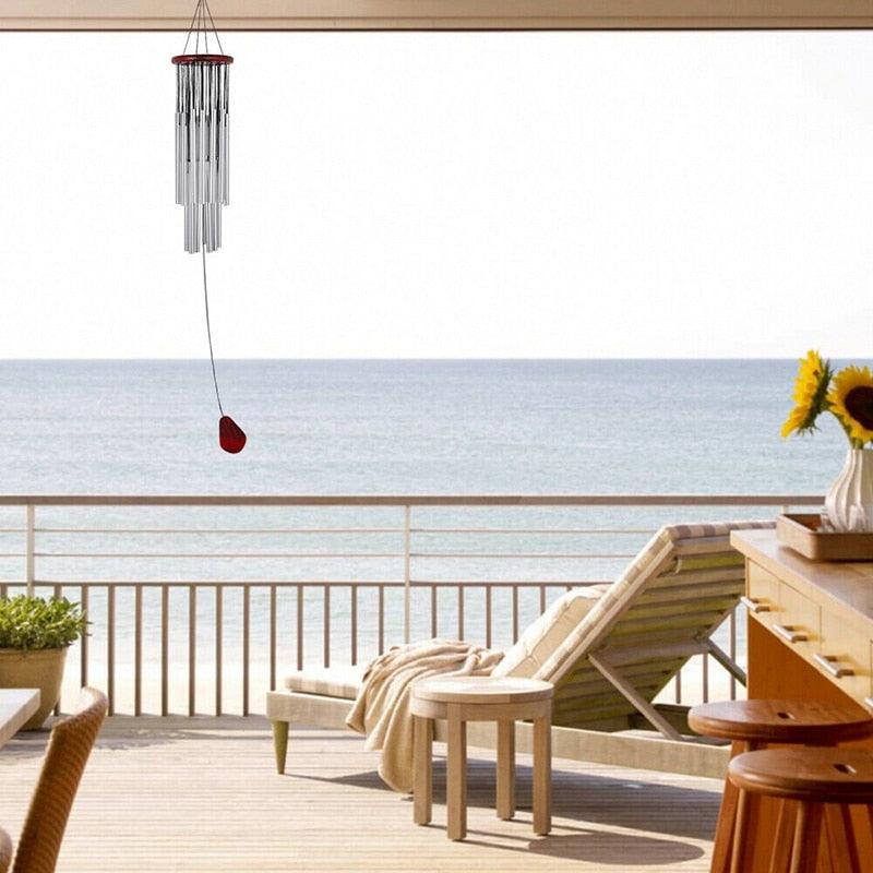 New Hot Wind Chimes Outdoor Large Deep Tone Gift for Home Hanging Ornament Garden Home Mobiles Wind chimes USJ99 Memorial Wind Chimes Large  Hanging Decor And Sympathy Gifts Stevvex