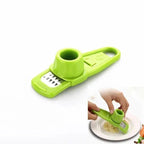 New Incredible 1Pcs Stainless Garlic Press Household Manual Garlic Press Device Kitchen Press Squeezer Ginger Garlic Tools Kitchen Accessories Stevvex