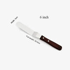 New Incredible 4/6/8/10 Inch Stainless Steel Cake Spatula Butter Cream Icing Frosting Knife Smoother Kitchen Pastry Cake Decoration Tools Stevvex