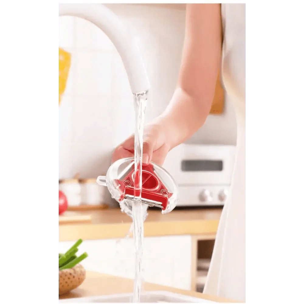 New Incredible Magic Trio Peeler Set Slicer Stainless Steel Peeler Shredder Cutter Multi Peel Blade Kitchen Tool Stevvex