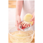 New Incredible Magic Trio Peeler Set Slicer Stainless Steel Peeler Shredder Cutter Multi Peel Blade Kitchen Tool Stevvex