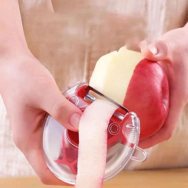 New Incredible Magic Trio Peeler Set Slicer Stainless Steel Peeler Shredder Cutter Multi Peel Blade Kitchen Tool Stevvex