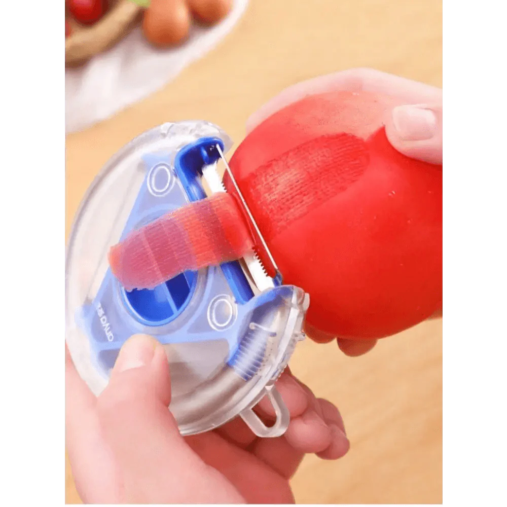 New Incredible Magic Trio Peeler Set Slicer Stainless Steel Peeler Shredder Cutter Multi Peel Blade Kitchen Tool Stevvex
