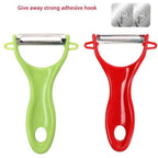 New Incredible Magic Trio Peeler Set Slicer Stainless Steel Peeler Shredder Cutter Multi Peel Blade Kitchen Tool Stevvex