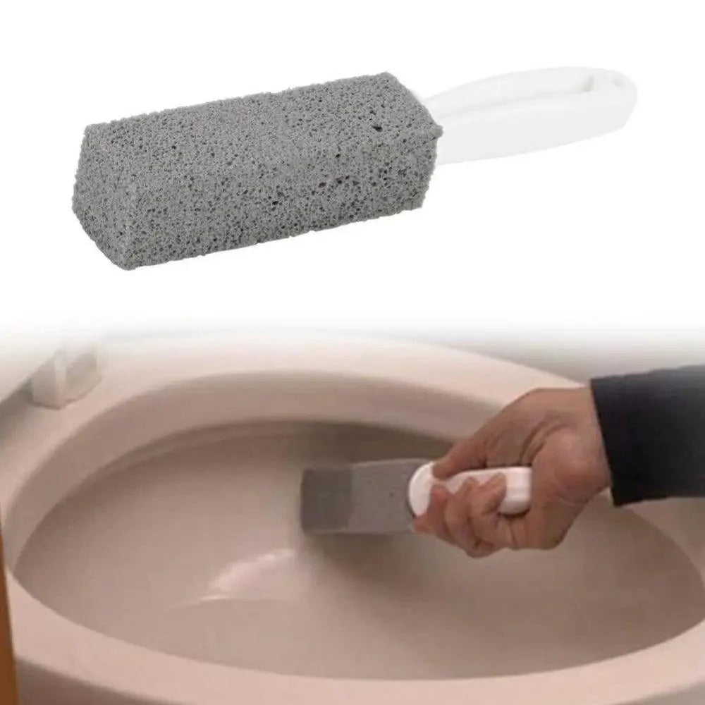 New Incredible Portable Pumice Stone Water Toilet Cleaner Brush Wand Tile Sinks Bathtubs 360 Degrees Cleaning Tool Bathroom Gadgets Stevvex