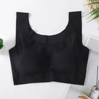New Incredible Seamless Sports Bra Women's Padded Push Up Sports Yoga Top Shockproof Plus Size Gym Workout Bra U Back Sports Vest Stevvex