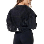 New Incredible Spring Women Sexy Ripped Denim Jackets Vintage Casual Short Jean Jacket Puff Sleeve Winter Female Coat Streetwear Stevvex