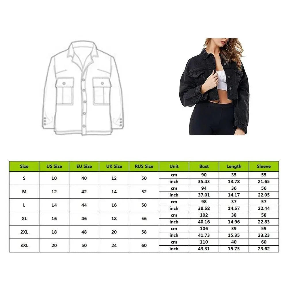New Incredible Spring Women Sexy Ripped Denim Jackets Vintage Casual Short Jean Jacket Puff Sleeve Winter Female Coat Streetwear Stevvex