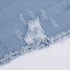 New Incredible Spring Women Sexy Ripped Denim Jackets Vintage Casual Short Jean Jacket Puff Sleeve Winter Female Coat Streetwear Stevvex