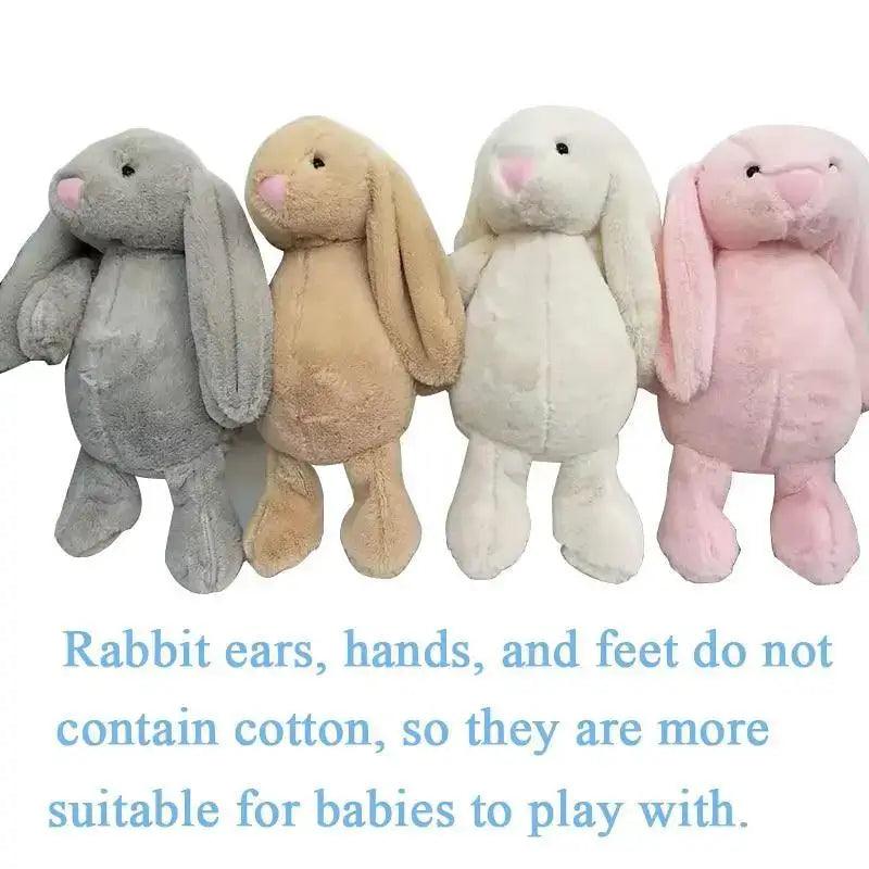 New Incredible Stuffed Toys Soft Animal Rabitt Kids Toy Soothe Appease Towel Saliva Plush Toy for Sleep Pacify Toy Infants Newborn Doll Baby Toys 0 12 Months Stevvex