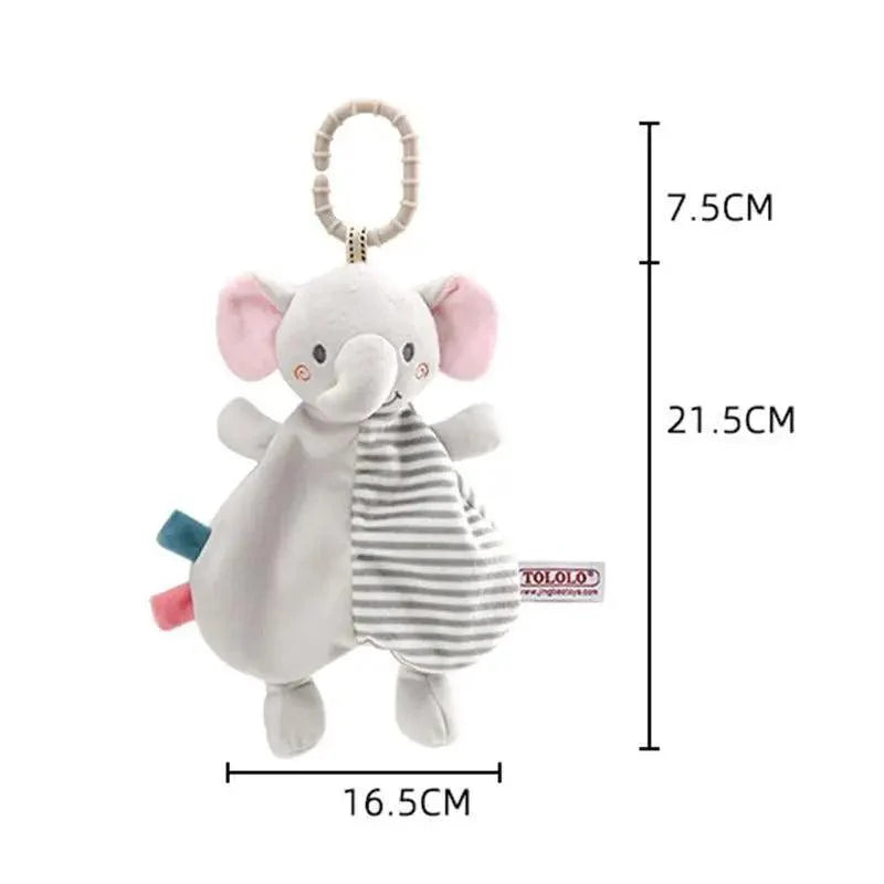 New Incredible Stuffed Toys Soft Animal Rabitt Kids Toy Soothe Appease Towel Saliva Plush Toy for Sleep Pacify Toy Infants Newborn Doll Baby Toys 0 12 Months Stevvex