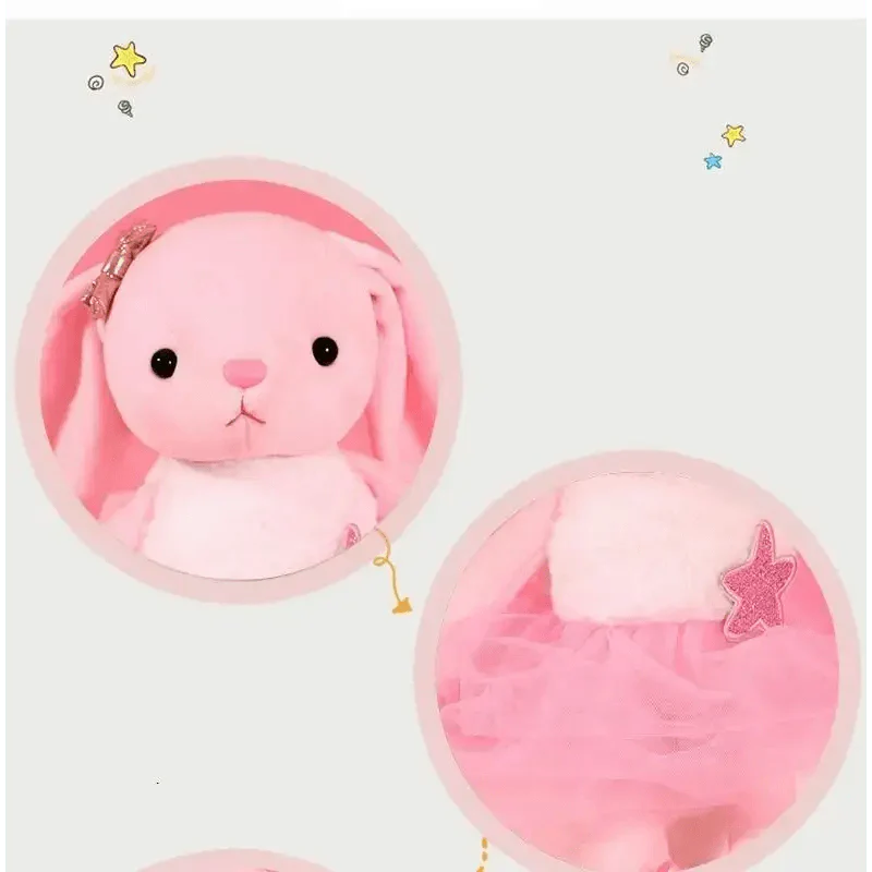 New Incredible Stuffed Toys Soft Animal Rabitt Kids Toy Soothe Appease Towel Saliva Plush Toy for Sleep Pacify Toy Infants Newborn Doll Baby Toys 0 12 Months Stevvex