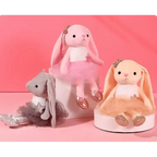 New Incredible Stuffed Toys Soft Animal Rabitt Kids Toy Soothe Appease Towel Saliva Plush Toy for Sleep Pacify Toy Infants Newborn Doll Baby Toys 0 12 Months Stevvex