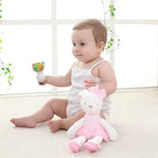 New Incredible Stuffed Toys Soft Animal Rabitt Kids Toy Soothe Appease Towel Saliva Plush Toy for Sleep Pacify Toy Infants Newborn Doll Baby Toys 0 12 Months Stevvex