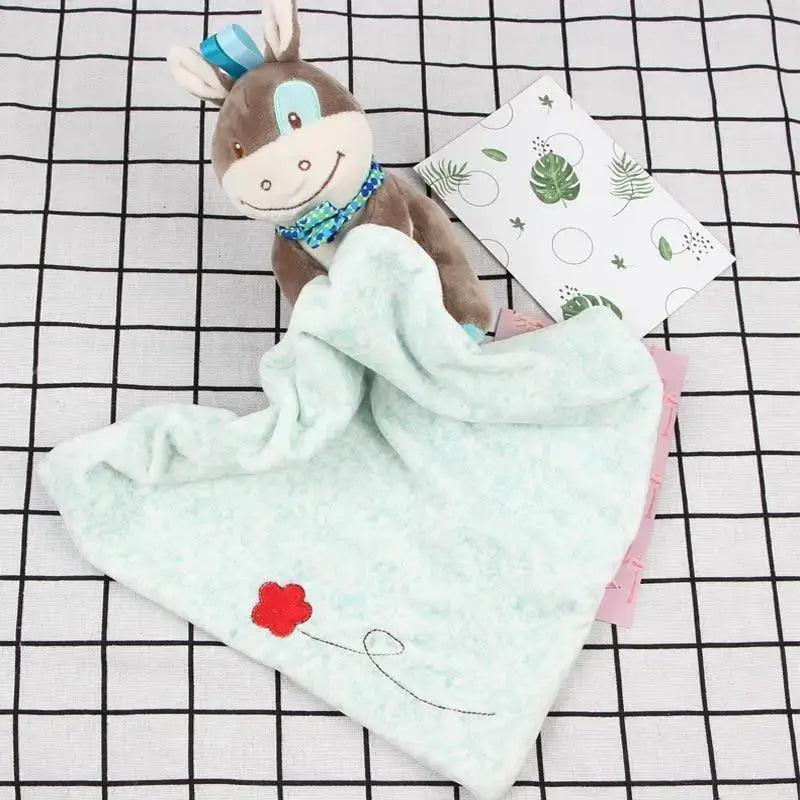 New Incredible Stuffed Toys Soft Animal Rabitt Kids Toy Soothe Appease Towel Saliva Plush Toy for Sleep Pacify Toy Infants Newborn Doll Baby Toys 0 12 Months Stevvex