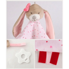New Incredible Stuffed Toys Soft Animal Rabitt Kids Toy Soothe Appease Towel Saliva Plush Toy for Sleep Pacify Toy Infants Newborn Doll Baby Toys 0 12 Months Stevvex