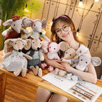 New Incredible Stuffed Toys Soft Animal Rabitt Kids Toy Soothe Appease Towel Saliva Plush Toy for Sleep Pacify Toy Infants Newborn Doll Baby Toys 0 12 Months Stevvex