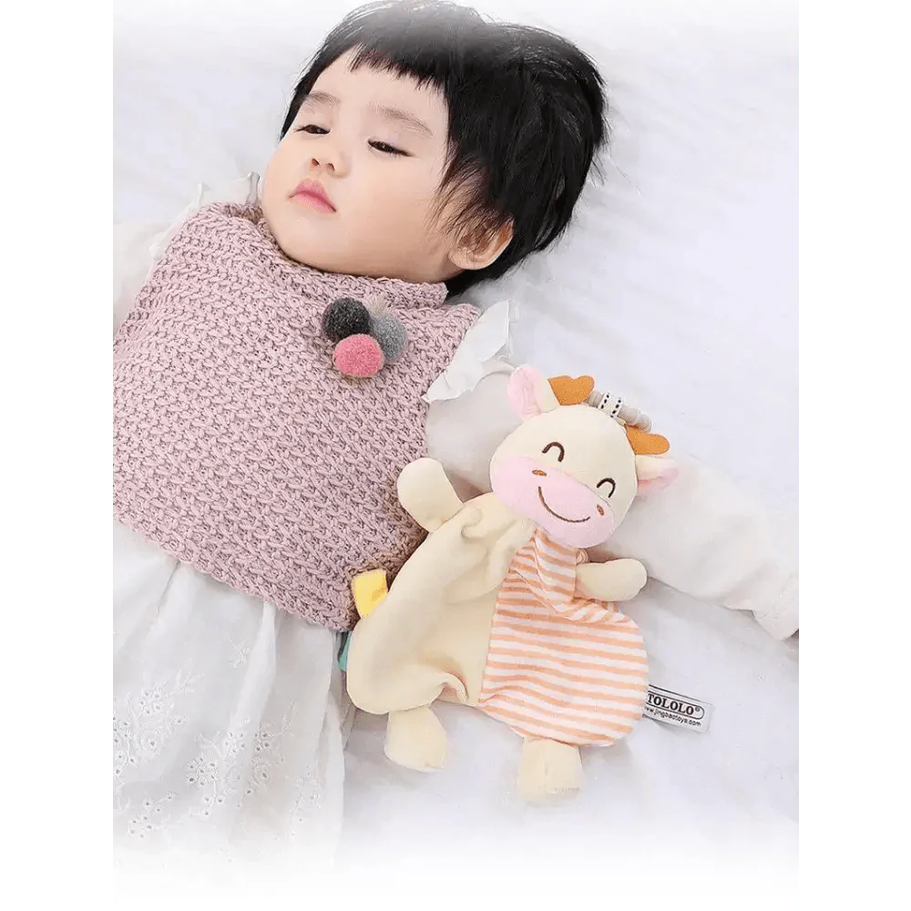 New Incredible Stuffed Toys Soft Animal Rabitt Kids Toy Soothe Appease Towel Saliva Plush Toy for Sleep Pacify Toy Infants Newborn Doll Baby Toys 0 12 Months Stevvex