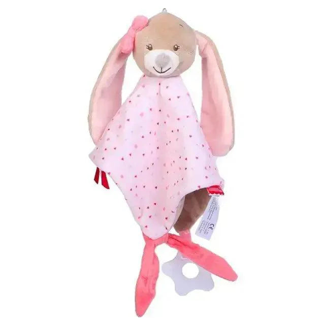 New Incredible Stuffed Toys Soft Animal Rabitt Kids Toy Soothe Appease Towel Saliva Plush Toy for Sleep Pacify Toy Infants Newborn Doll Baby Toys 0 12 Months Stevvex