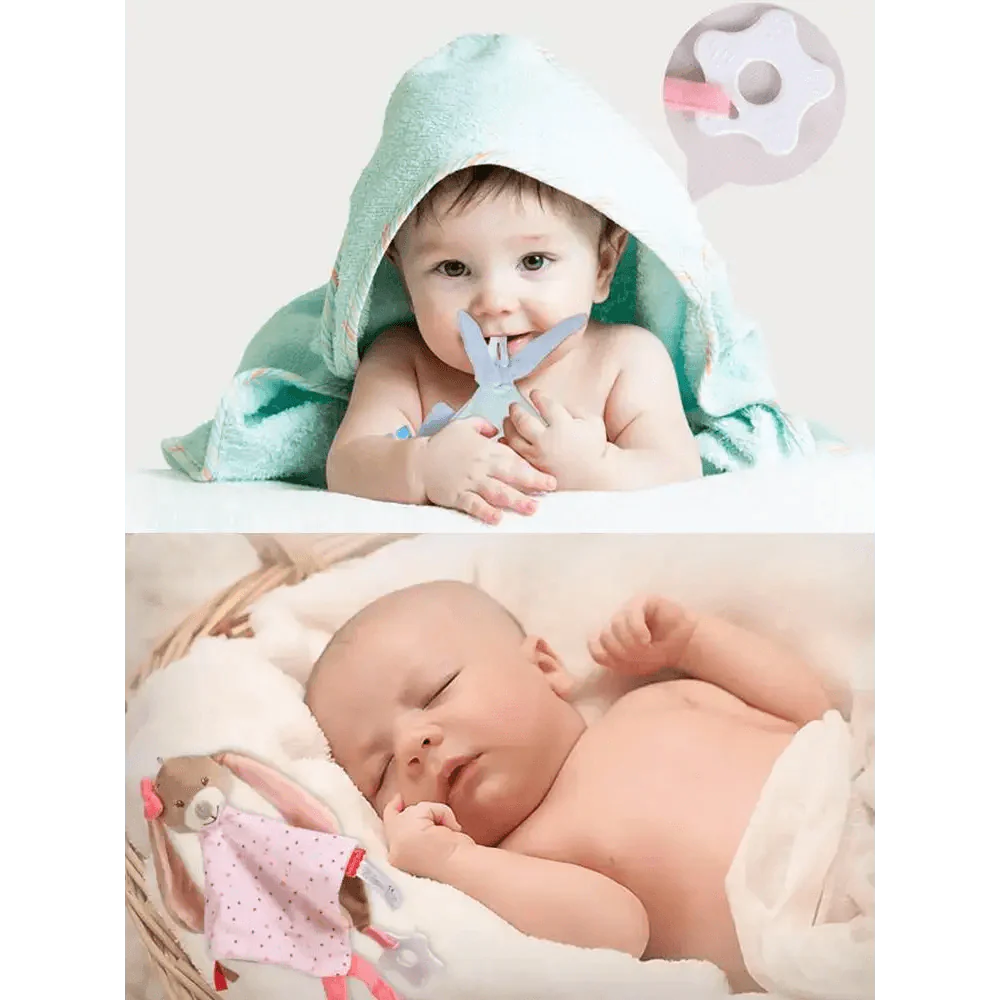 New Incredible Stuffed Toys Soft Animal Rabitt Kids Toy Soothe Appease Towel Saliva Plush Toy for Sleep Pacify Toy Infants Newborn Doll Baby Toys 0 12 Months Stevvex