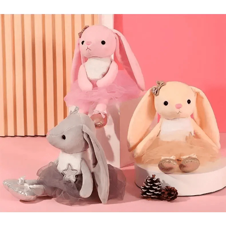 New Incredible Stuffed Toys Soft Animal Rabitt Kids Toy Soothe Appease Towel Saliva Plush Toy for Sleep Pacify Toy Infants Newborn Doll Baby Toys 0 12 Months Stevvex