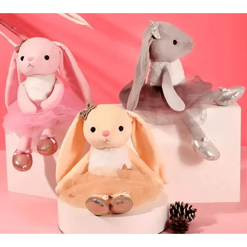 New Incredible Stuffed Toys Soft Animal Rabitt Kids Toy Soothe Appease Towel Saliva Plush Toy for Sleep Pacify Toy Infants Newborn Doll Baby Toys 0 12 Months Stevvex