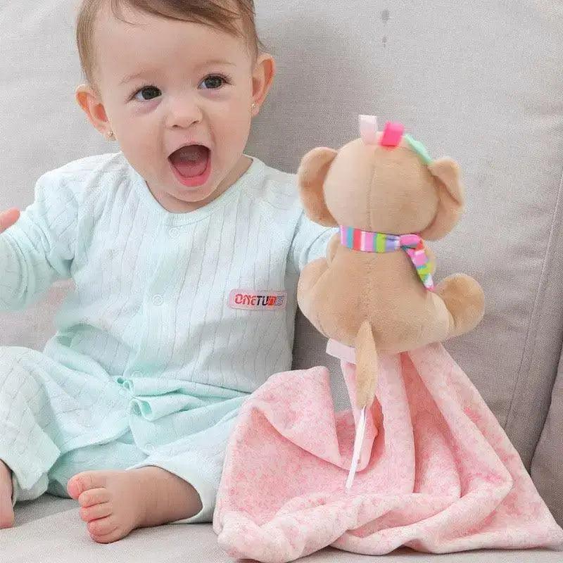 New Incredible Stuffed Toys Soft Animal Rabitt Kids Toy Soothe Appease Towel Saliva Plush Toy for Sleep Pacify Toy Infants Newborn Doll Baby Toys 0 12 Months Stevvex