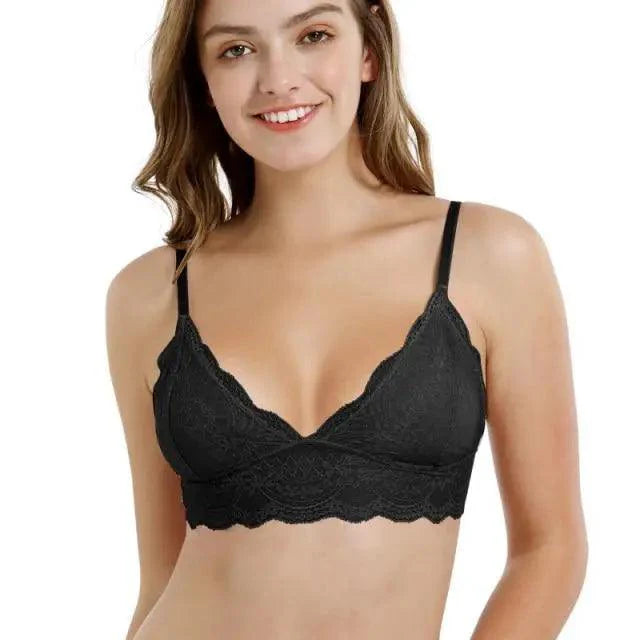 New Incredible Underwear For Women Sexy Bralette Unlined Lace Lingerie Bras Intimate Tops Push Up Bra For Female Stevvex