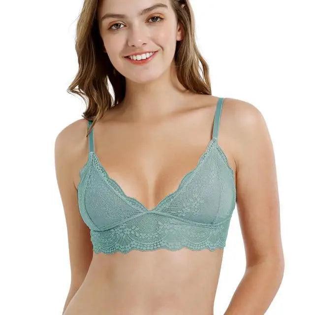 New Incredible Underwear For Women Sexy Bralette Unlined Lace Lingerie Bras Intimate Tops Push Up Bra For Female Stevvex