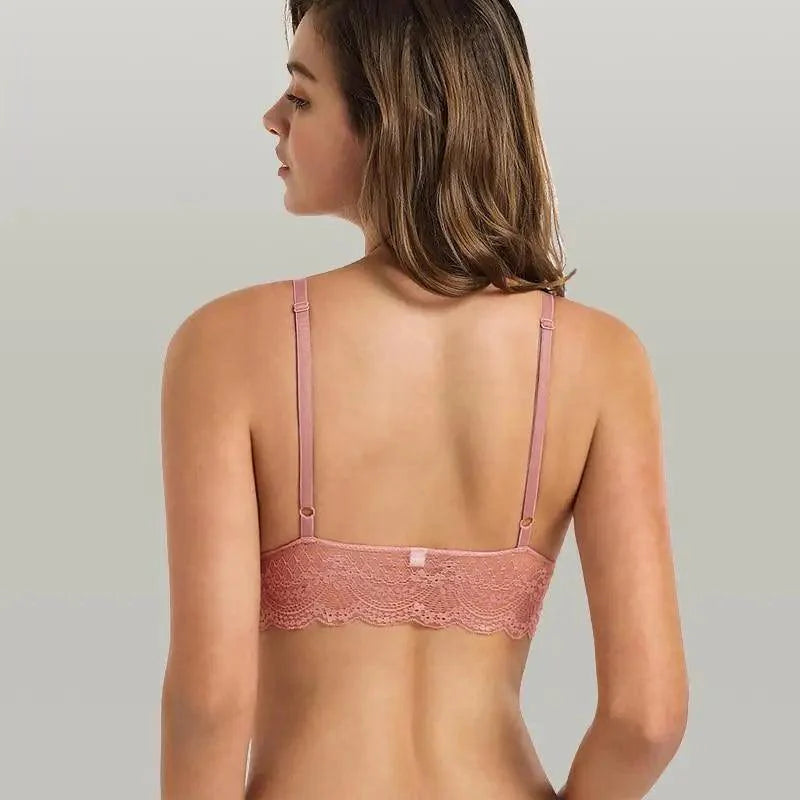 New Incredible Underwear For Women Sexy Bralette Unlined Lace Lingerie Bras Intimate Tops Push Up Bra For Female Stevvex
