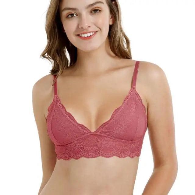 New Incredible Underwear For Women Sexy Bralette Unlined Lace Lingerie Bras Intimate Tops Push Up Bra For Female Stevvex