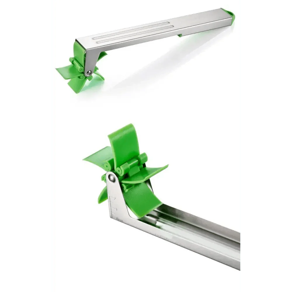 New Incredible Watermelon Cutter Multi Melon Knife Slicer Cutting Machine Stainless Steel Windmill Fruit Household Artifact Kitchen Tool Stevvex