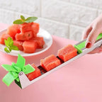 New Incredible Watermelon Cutter Multi Melon Knife Slicer Cutting Machine Stainless Steel Windmill Fruit Household Artifact Kitchen Tool Stevvex