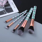 New Luxurious 12/8/5pcs Eye Lip Makeup Brushes Set Eyebrow Comb Eyelash Sponge Eyeshadow Silicone Face Mask Edge Control Brush Cosmetics Stevvex