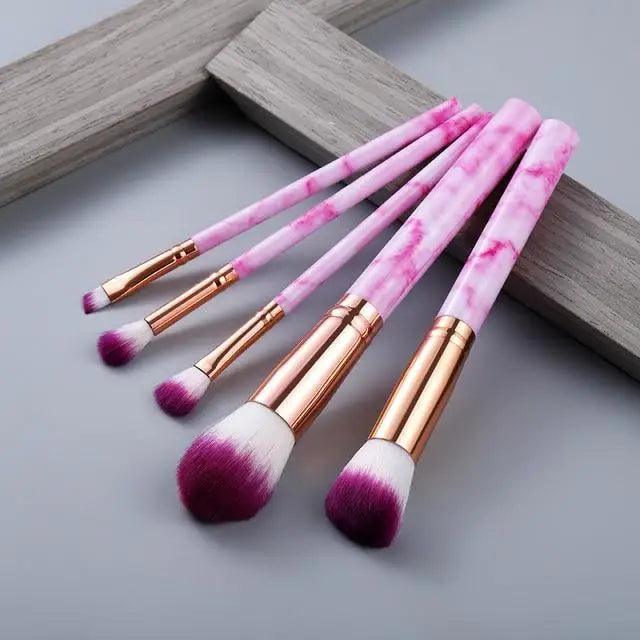 New Luxurious 12/8/5pcs Eye Lip Makeup Brushes Set Eyebrow Comb Eyelash Sponge Eyeshadow Silicone Face Mask Edge Control Brush Cosmetics Stevvex