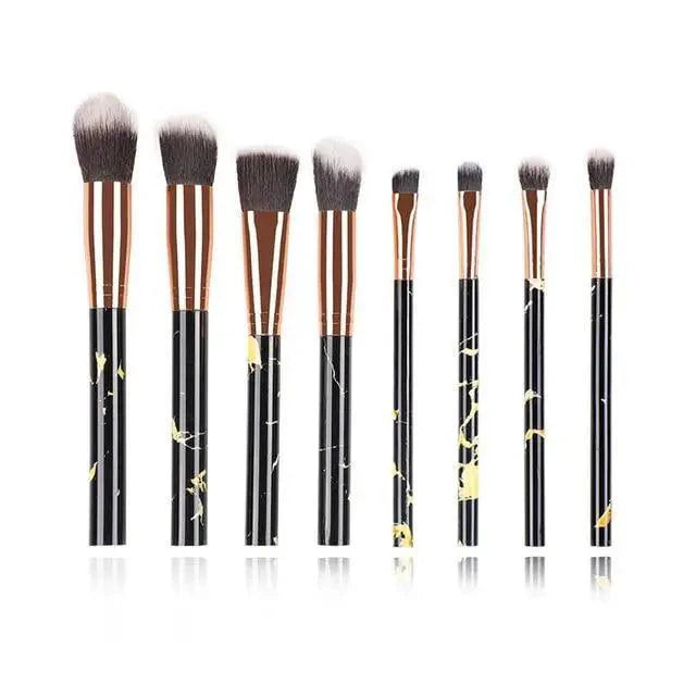 New Luxurious 12/8/5pcs Eye Lip Makeup Brushes Set Eyebrow Comb Eyelash Sponge Eyeshadow Silicone Face Mask Edge Control Brush Cosmetics Stevvex