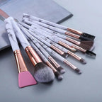 New Luxurious 12/8/5pcs Eye Lip Makeup Brushes Set Eyebrow Comb Eyelash Sponge Eyeshadow Silicone Face Mask Edge Control Brush Cosmetics Stevvex