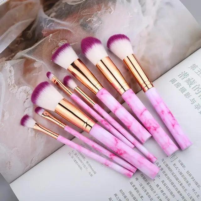 New Luxurious 12/8/5pcs Eye Lip Makeup Brushes Set Eyebrow Comb Eyelash Sponge Eyeshadow Silicone Face Mask Edge Control Brush Cosmetics Stevvex