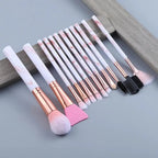 New Luxurious 12/8/5pcs Eye Lip Makeup Brushes Set Eyebrow Comb Eyelash Sponge Eyeshadow Silicone Face Mask Edge Control Brush Cosmetics Stevvex