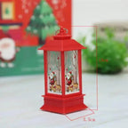 New Luxurious Christmas Ornament LED Lamp Desktop Hanging Santa Claus Elk Lantern Xmas Home Party Decoration Prop Lights Kids Gift Stevvex