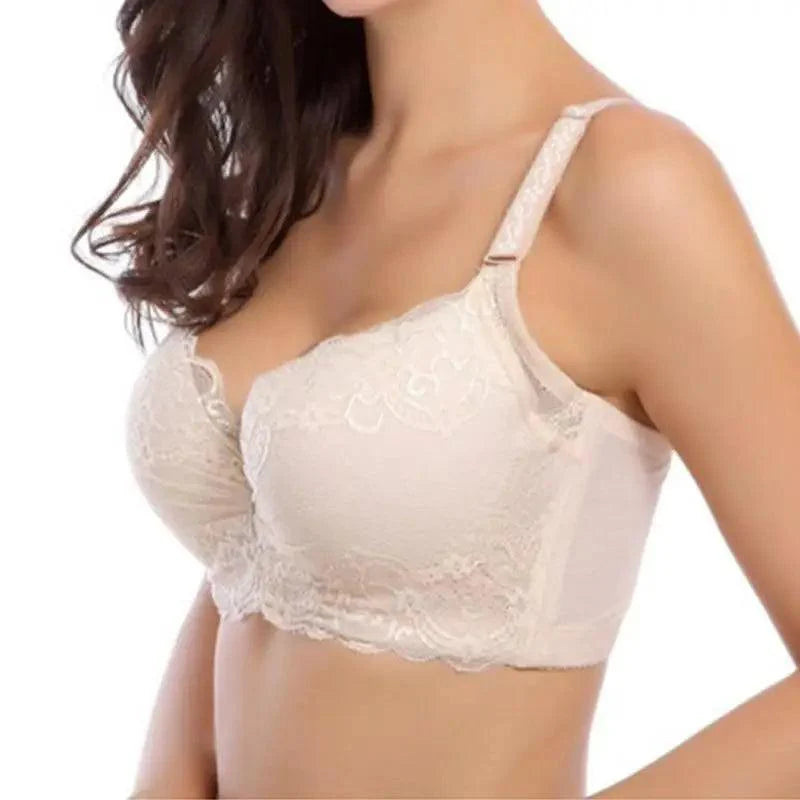 New Luxury Bras for Women's Bra Plus Big Large Size Super Push Up Bralette Lace Intimates Sexy Undrwear For Females Stevvex
