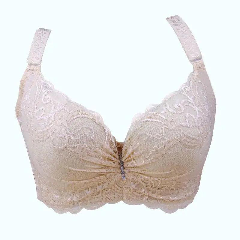 New Luxury Bras for Women's Bra Plus Big Large Size Super Push Up Bralette Lace Intimates Sexy Undrwear For Females Stevvex
