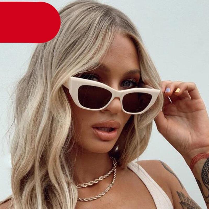 New Luxury Cat Eye Sunglasses For Women Eyewear For  Women/Men Stylish Pink Sun Glasses For  Women Beautiful Design Sunglasses UV400 Protection Lenses Ladies Fashion Retro Sun Glasses Stevvex