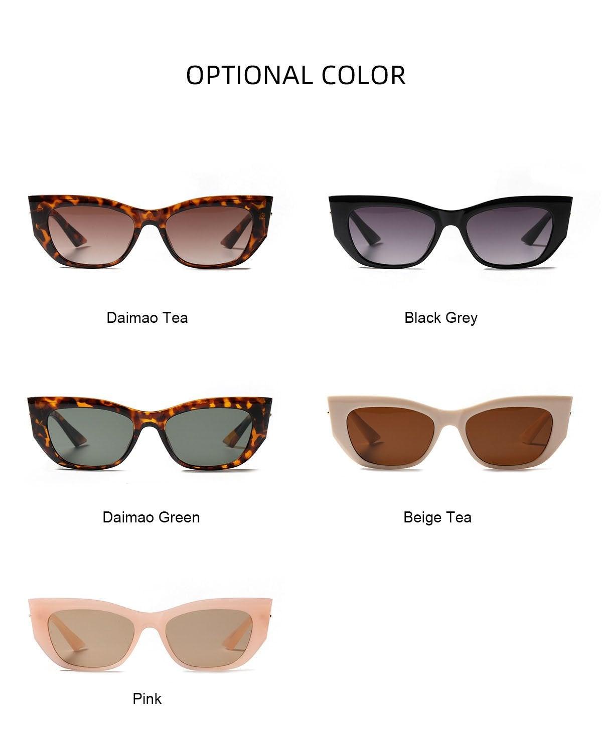 New Luxury Cat Eye Sunglasses For Women Eyewear For  Women/Men Stylish Pink Sun Glasses For  Women Beautiful Design Sunglasses UV400 Protection Lenses Ladies Fashion Retro Sun Glasses Stevvex
