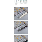 New Luxury Cosmic Color New Luxury Crystal Makeup Brushes Powder Foundation Eyeshadow Eyebrow Cosmetics for Face Fan Make Up Brush Set Stevvex