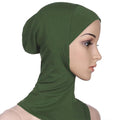 New Luxury Fashion Winter Soft Colorful Inner Hijab Cap Muslim Turban Hijab Caps Muslim Under Scarf  Women Lightweight Hijab Bonnet Muslim Women Elegant Scarf Turbans Head For Women Women's Hijabs Hijab Caps Hat For Women Stevvex
